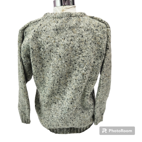 Donegal Button-down wool Cardigan Size 44 EU - Picture 2 of 9